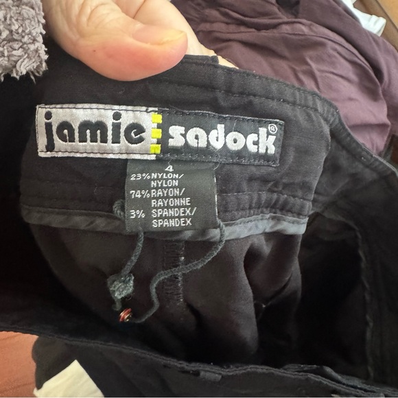 Jamie Sadock Black Skirt with Zipper Details - Picture 4 of 5